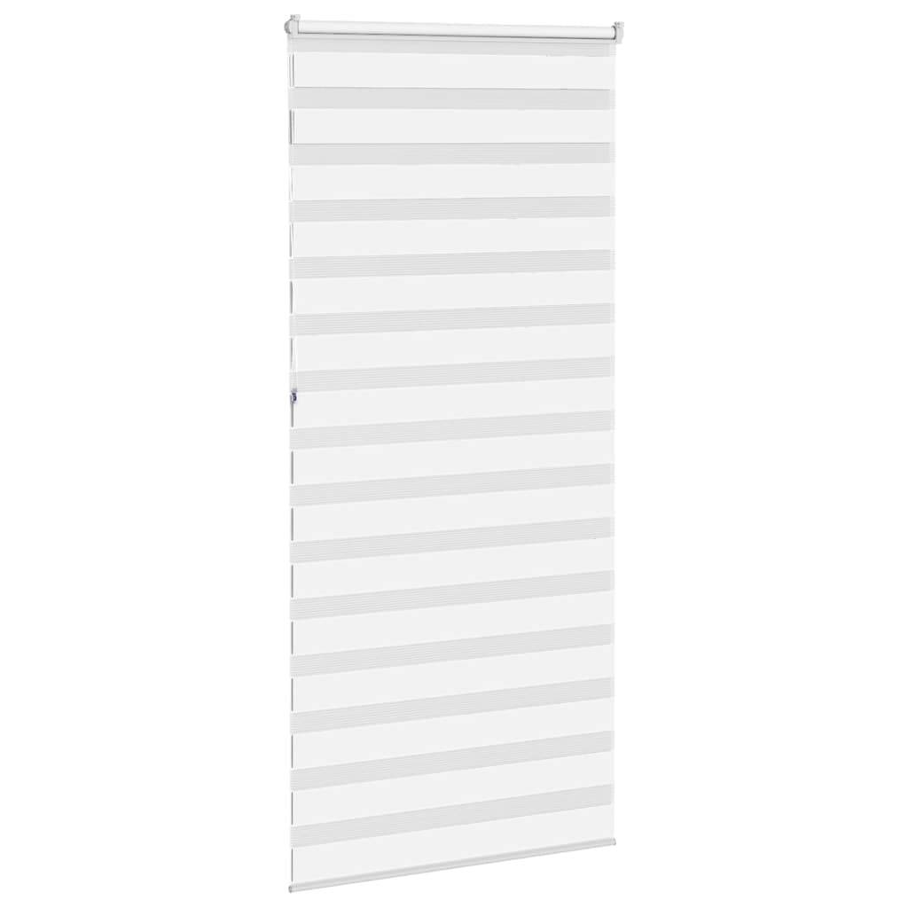 Zebrafüggönnyel fehér szövetszélesség 105,9 cm poliészter