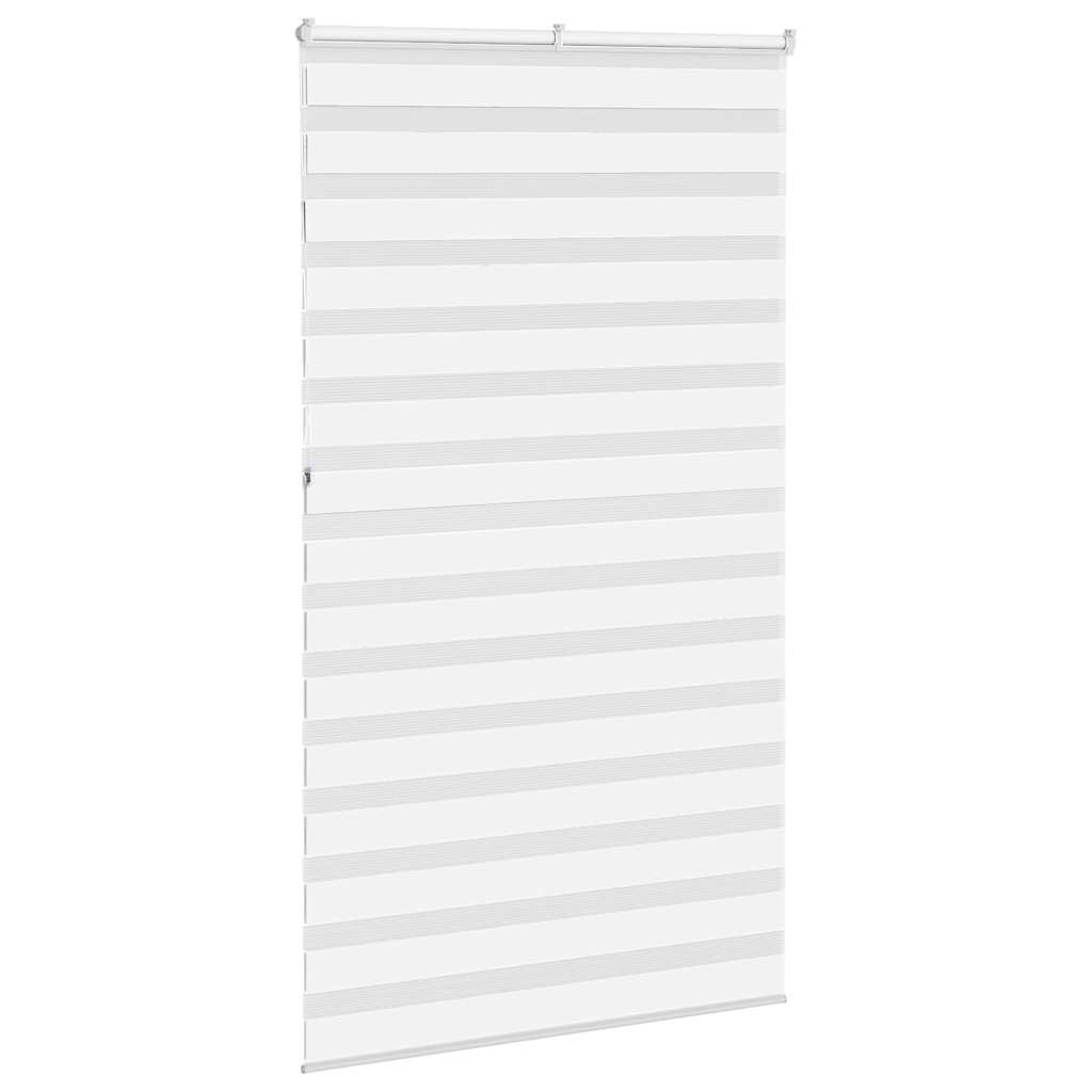 Zebrafüggönnyel fehér szövetszélesség 130,9 cm poliészter