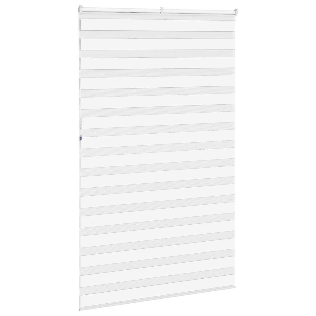 Zebrafüggönnyel fehér szövetszélesség 140,9 cm poliészter