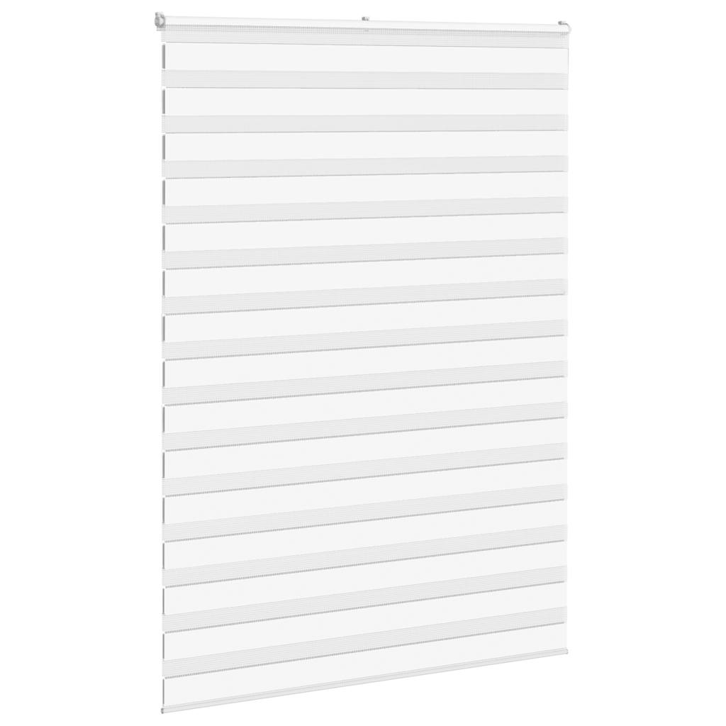 Zebrafüggönnyel fehér szövetszélesség 155,9 cm poliészter