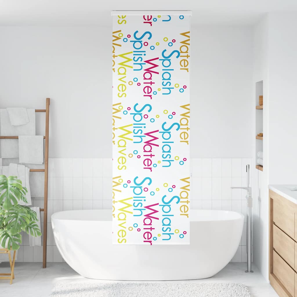 Zuhanyzó redőny kazettával 70x240 cm szövetszélesség 66 cm