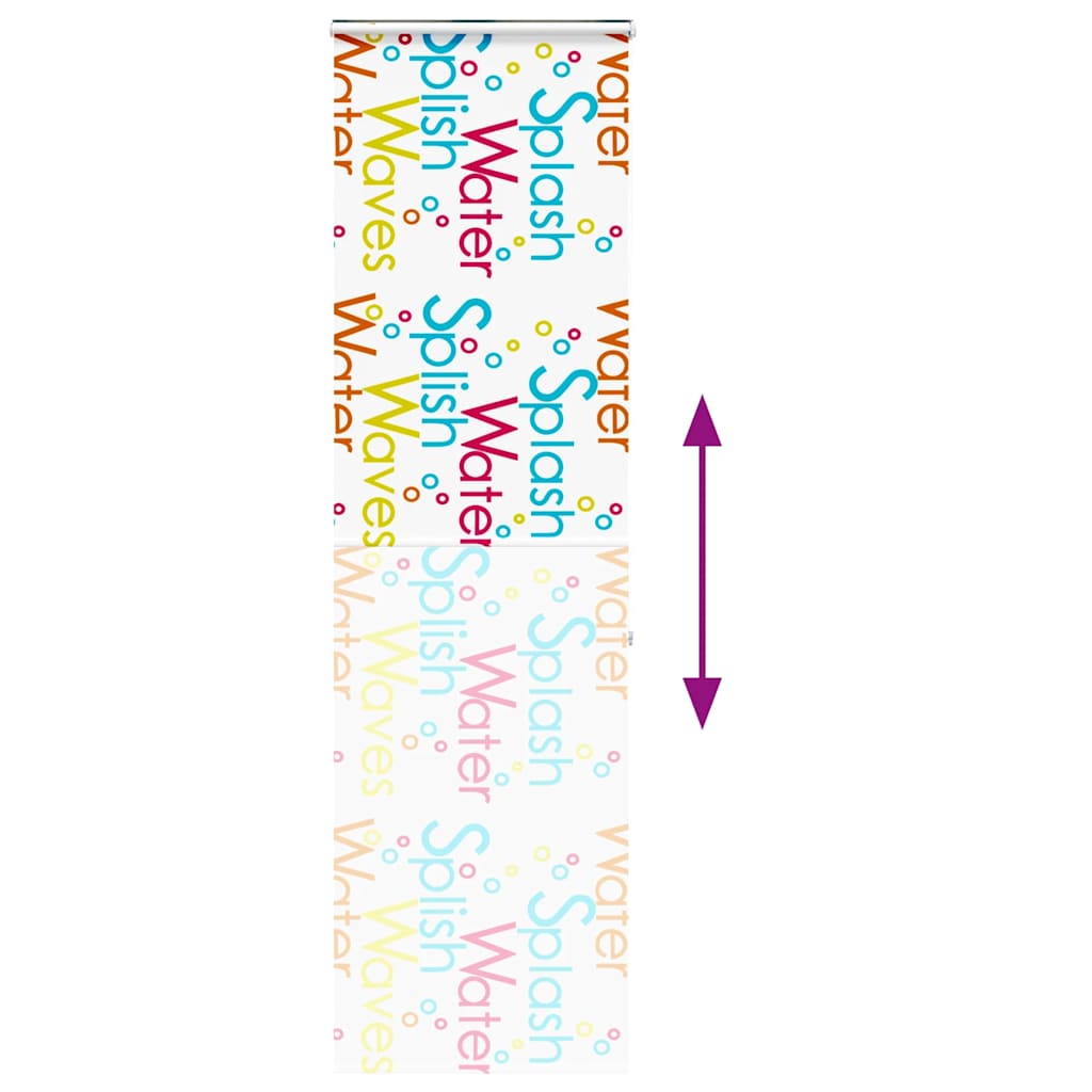 Zuhanyzó redőny kazettával 80x240 cm szövetszélesség 76 cm