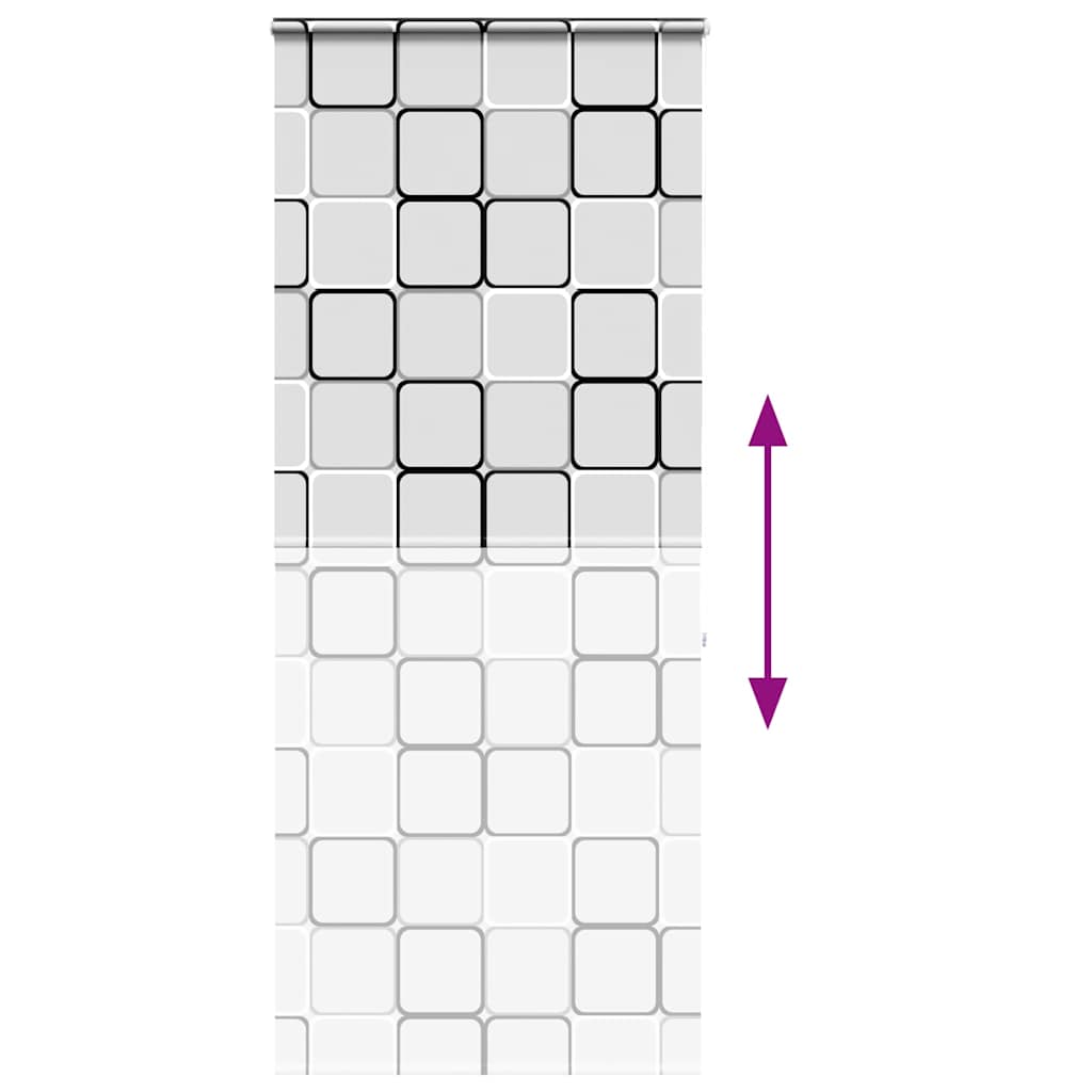 Zuhanyzó redőny kazettával 90x240 cm szövet szélessége 86 cm