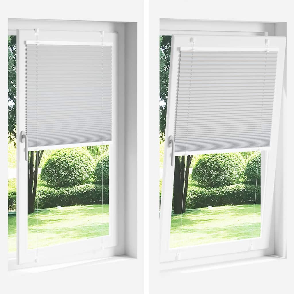 Pliszírozott redőny fekete 40x200 cm szövetszélesség 39,4 cm