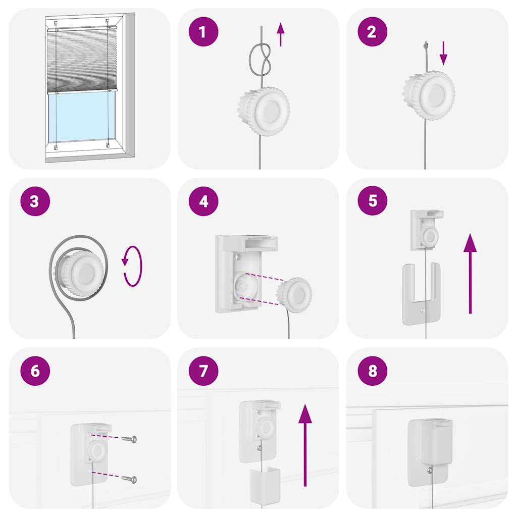 Pliszírozott redőny krém 90x150 cm szövetszélesség 89,4 cm