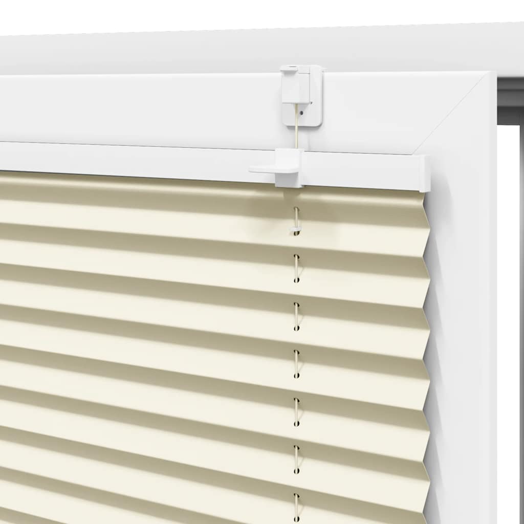 Pliszírozott redőny krém 90x150 cm szövetszélesség 89,4 cm