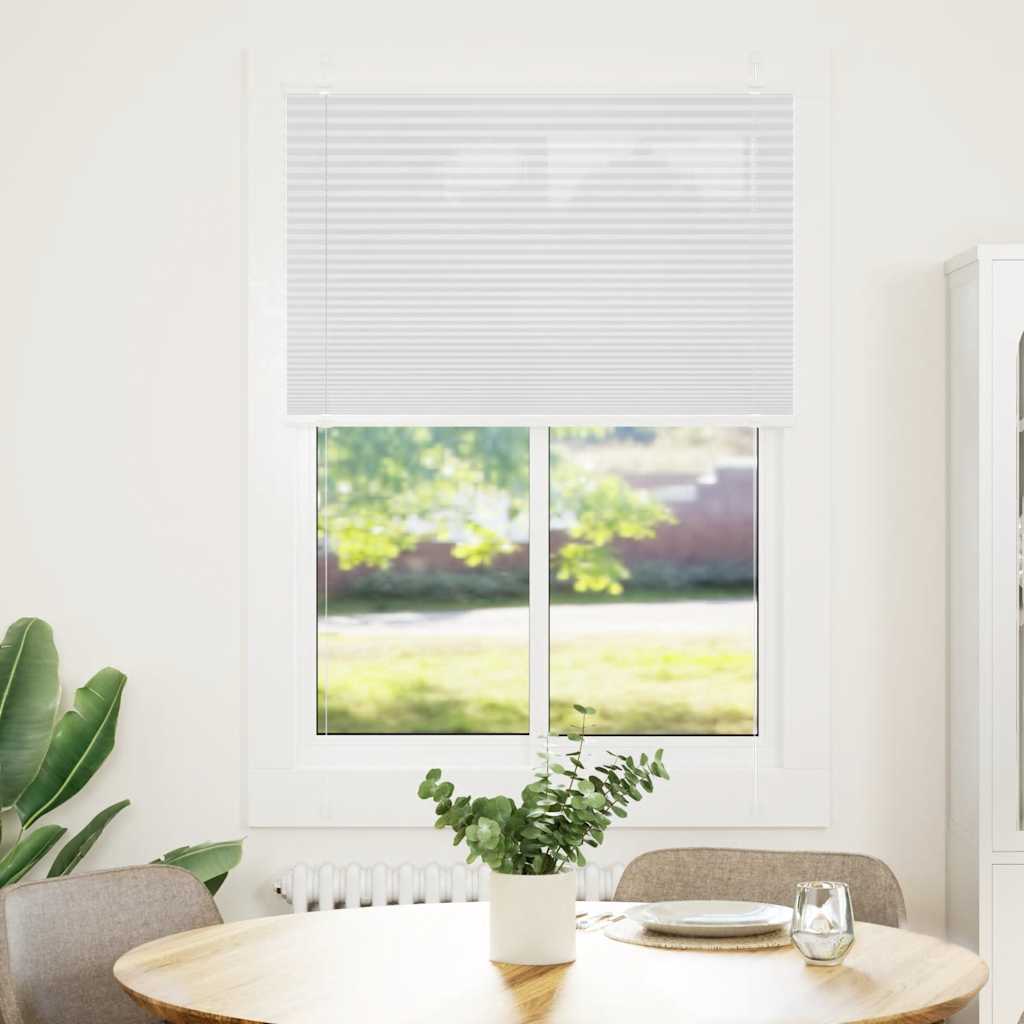 Pliszírozott redőny fehér 100x150 cm szövetszélesség 99,4cm