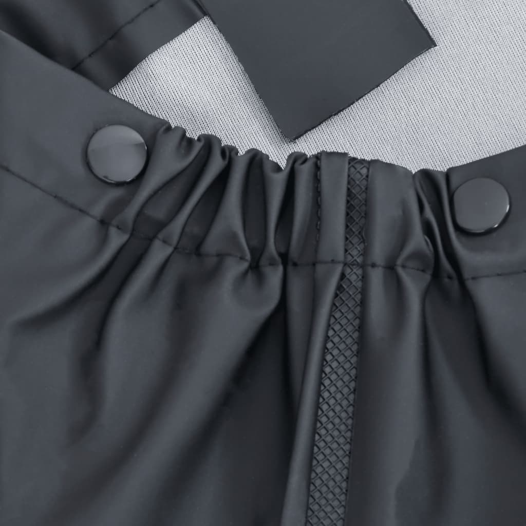 Fekete mellkasig érő gázlóruha csizmával 39-es