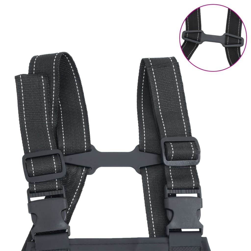 Fekete mellkasig érő gázlóruha csizmával 42-es