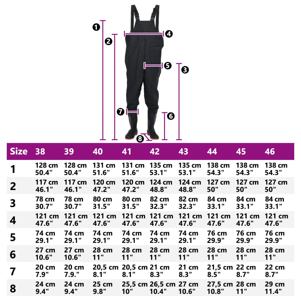 Fekete mellkasig érő gázlóruha csizmával 42-es
