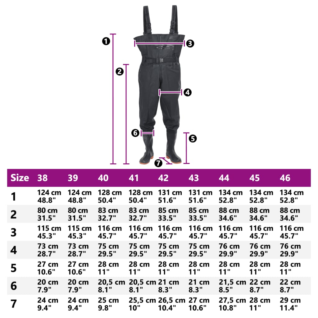 Fekete mellkasig érő gázlóruha csizmával és övvel 45-ös
