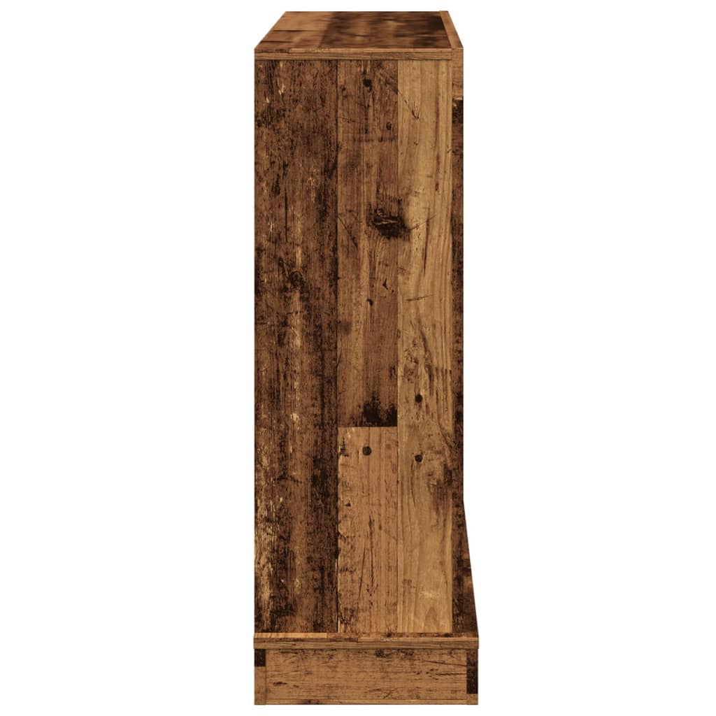 Antik fa színű szerelt fa kandallóburkolat 100 x 30 x 87,5 cm Antik fa színű szerelt fa kandallóburkolat 100 x 30 x 87,5 cm