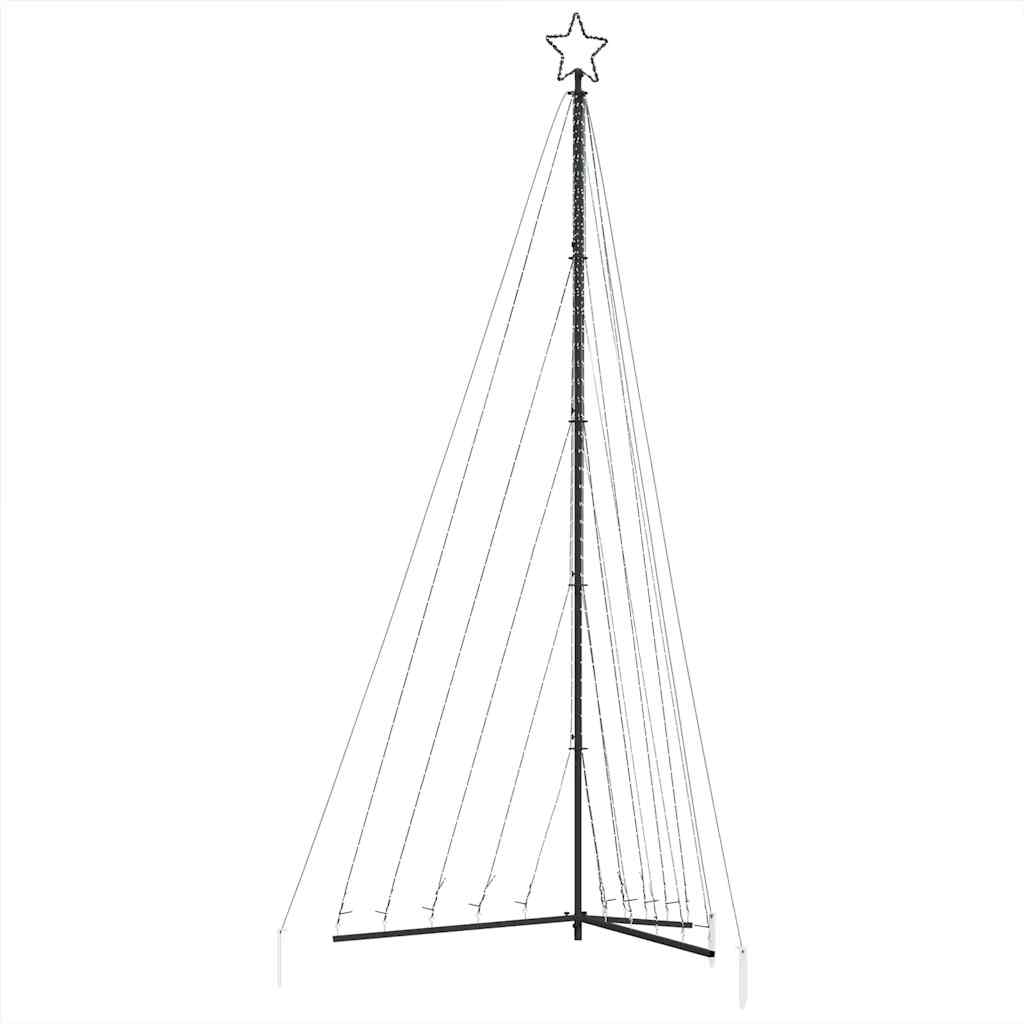 Hideg fehér led karácsonyfa 339 led 182 cm