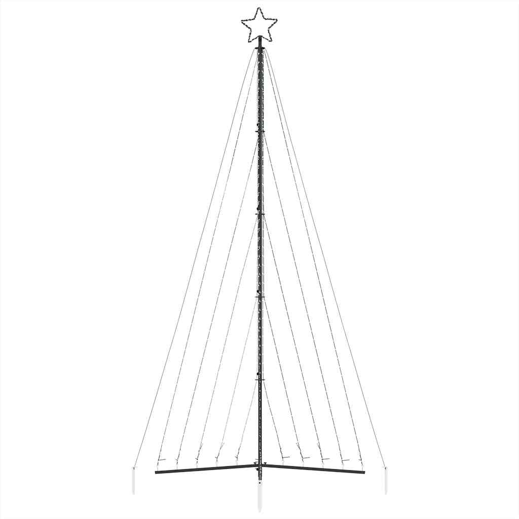 Hideg fehér led karácsonyfa 339 led 182 cm