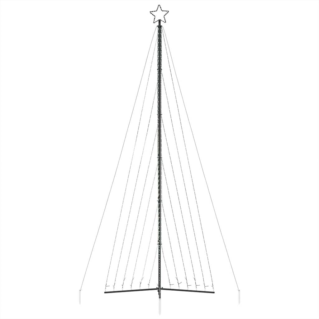 Színes led karácsonyfa 789 led 476 cm
