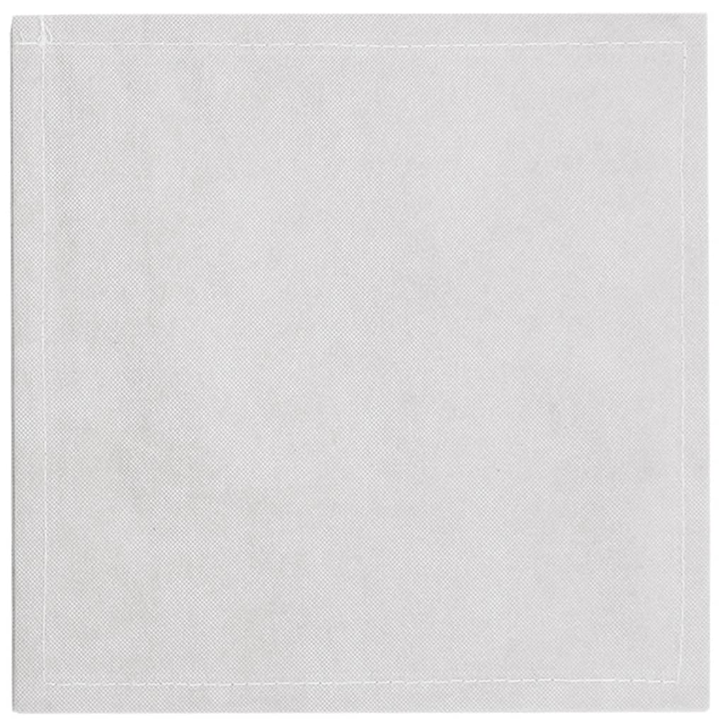 4 db krém nem szőtt szövet összecsukható tárolódoboz 32x32x32cm