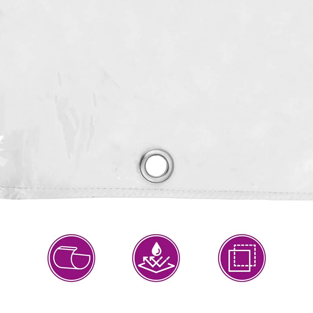 Növénytakaró lyukakkal 2x8 m pvc