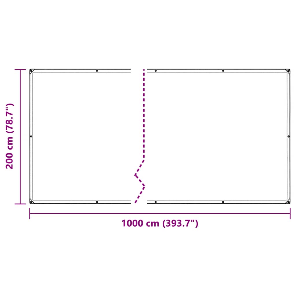 Növénytakaró fülekkel 2x10 m pvc Növénytakaró fülekkel 2x10 m pvc