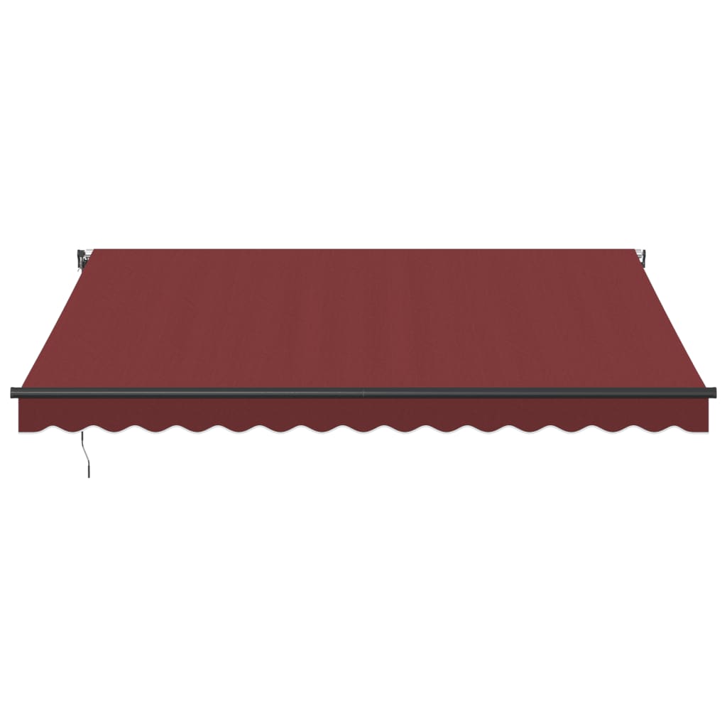 Burgundi vörös automata napellenző 400 x 300 cm