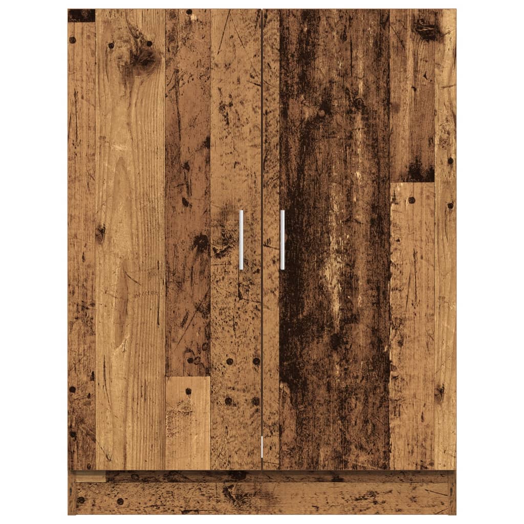 Antik fa színű mosógépszekrény 70,5 x 71,5 x 91,5 cm