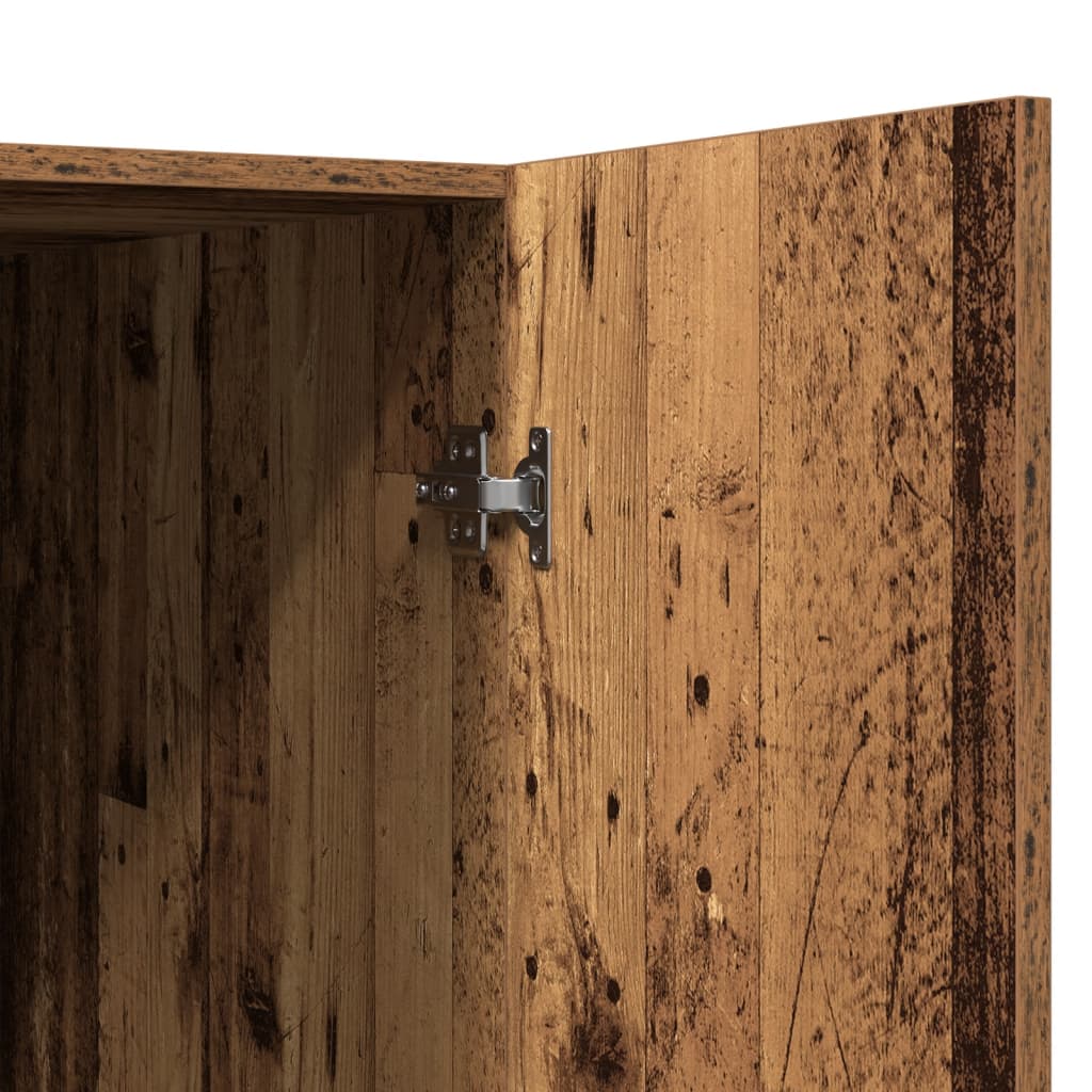 Antik fa színű mosógépszekrény 70,5 x 71,5 x 91,5 cm