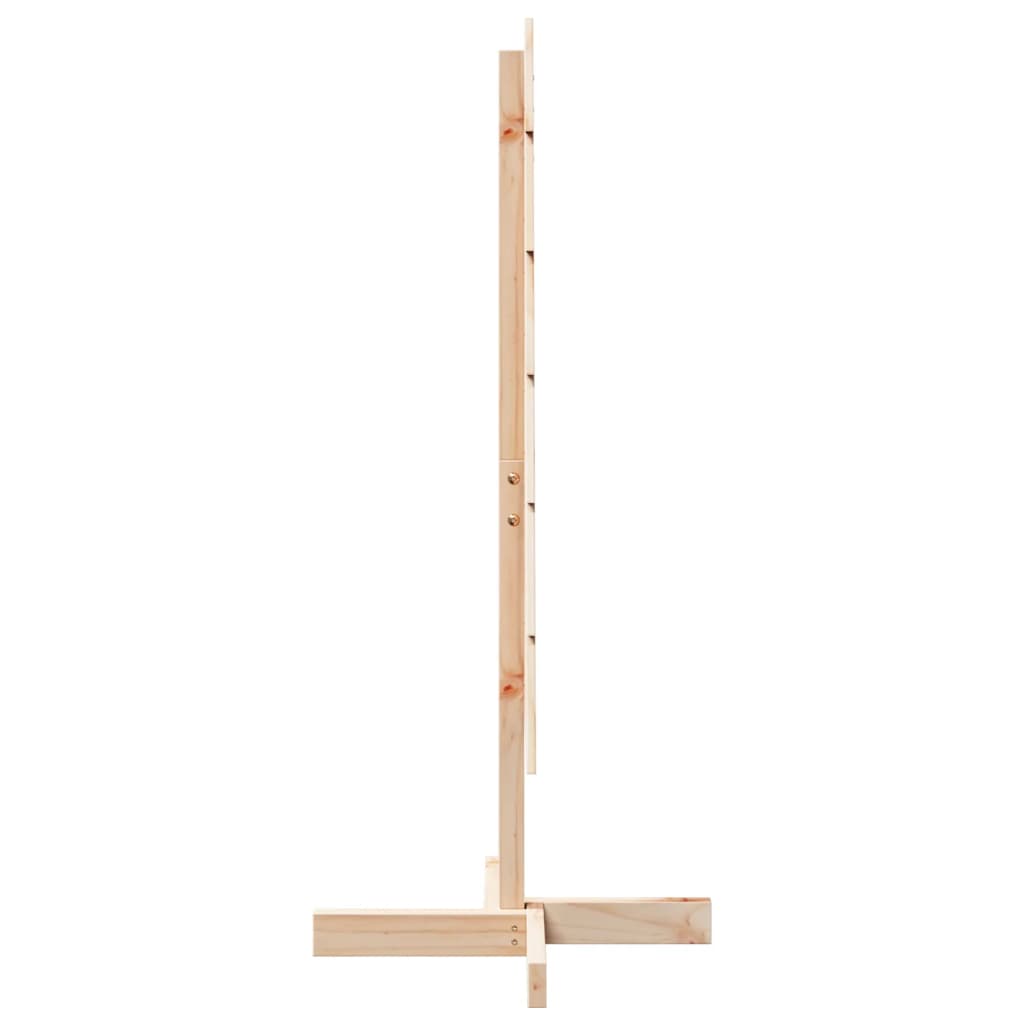 Tömör fa karácsonyfa-dekoráció 110 cm