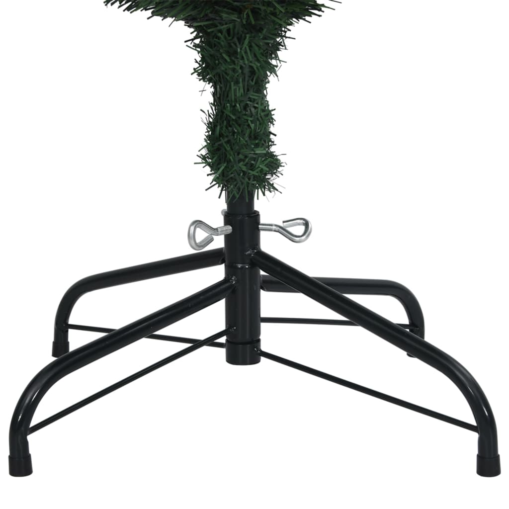 Vékony műkarácsonyfa 150 led-del 120 cm