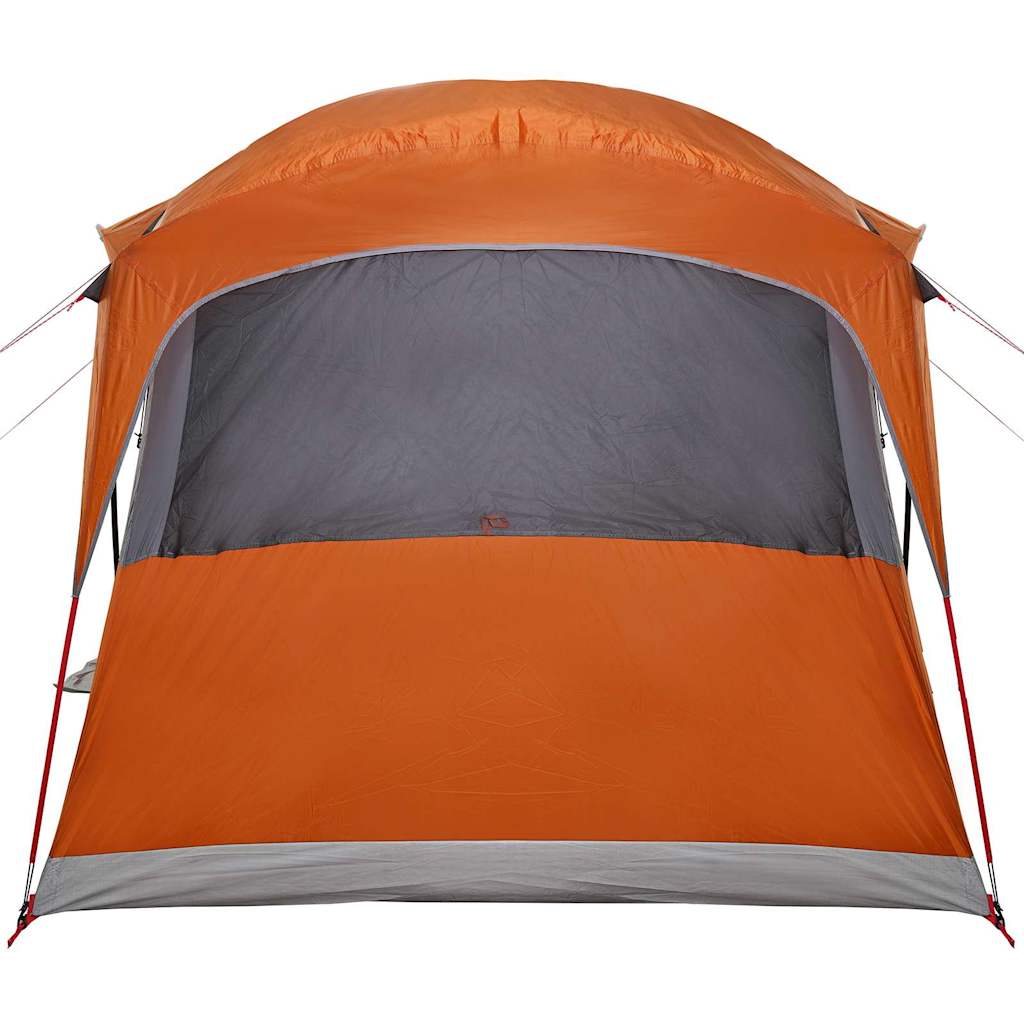 Családi sátor tetővel narancs és narancs 435 x 255 x 216 cm