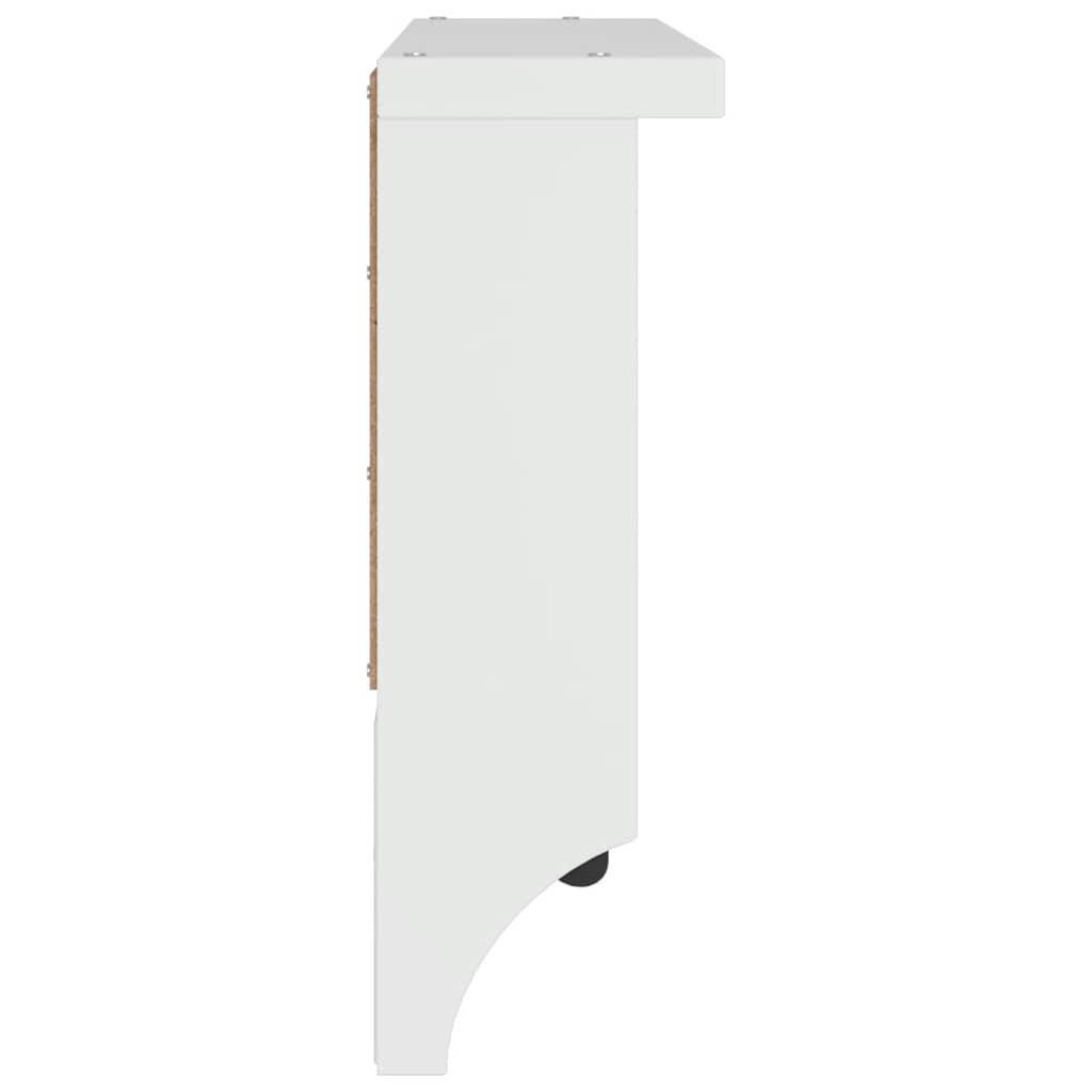 Sandnes tömör fenyőfa falra szerelt kabátállvány 45x12x35 cm
