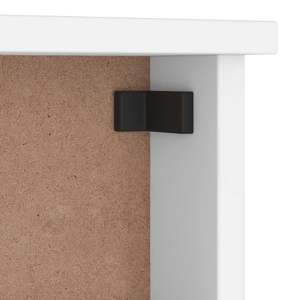 Sandnes tömör fenyőfa falra szerelt kabátállvány 45x12x35 cm