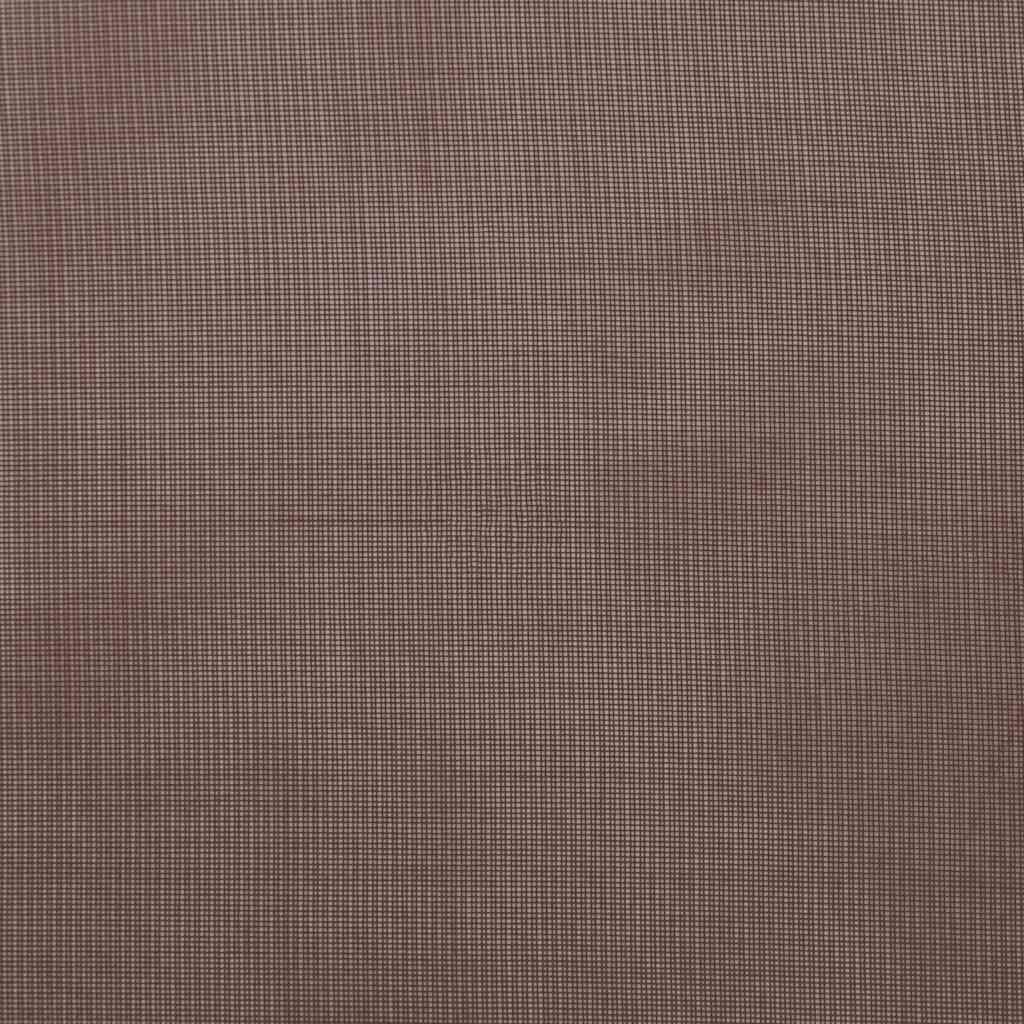 2 db barna fátyolfüggönyök rojtokkal 140x225 cm