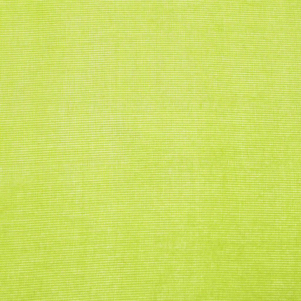 2 db almazöld fátyolfüggönyök rúd zsebekkel 140x260 cm