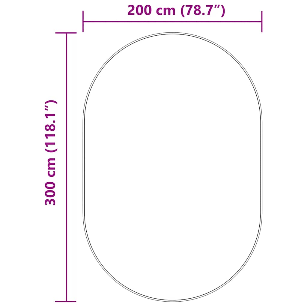 Sötétszürke hosszú szálú navarra bozontos szőnyeg 300x200 cm