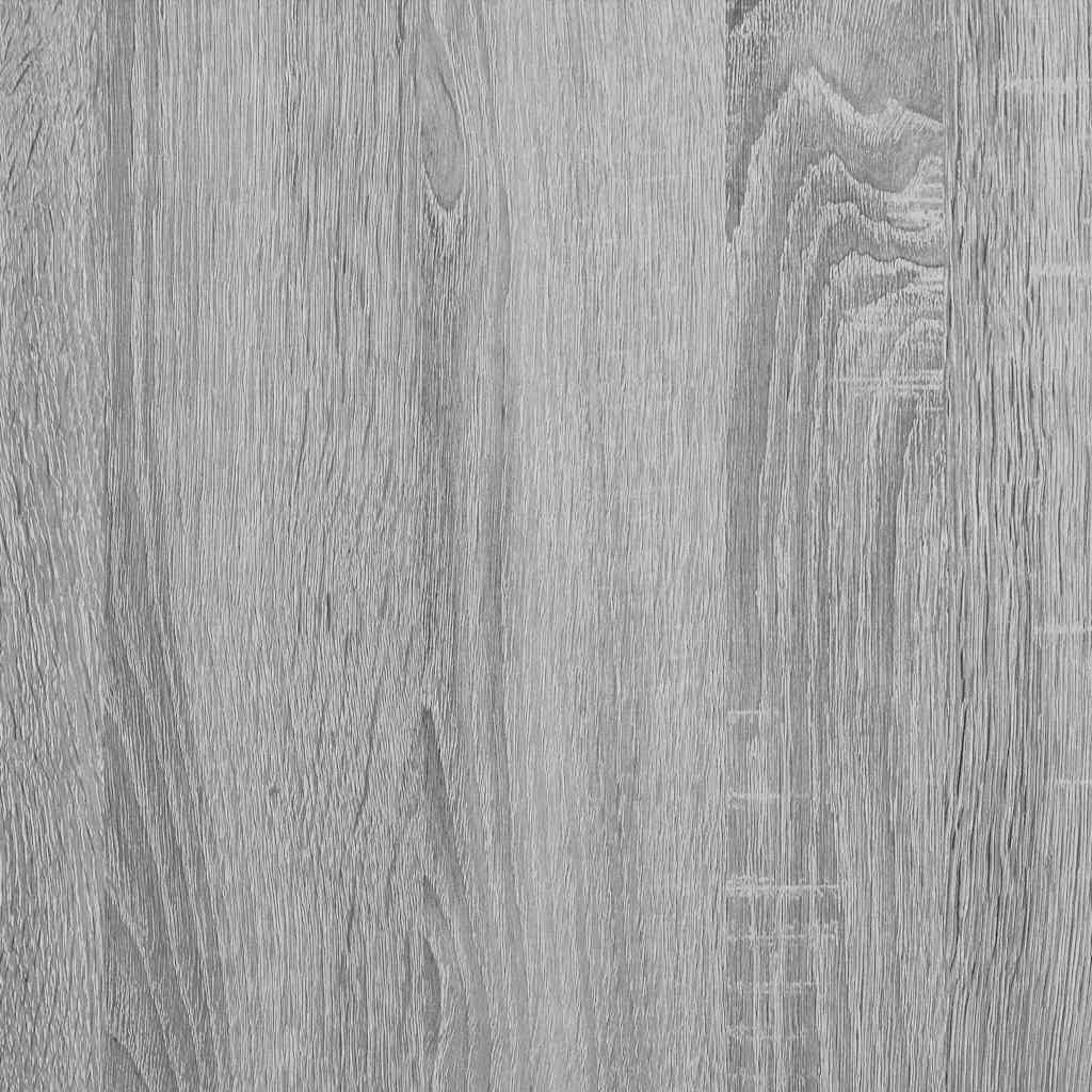 2 db szürke sonoma cipőtartó állvány halmozható 60x30x30,5 cm