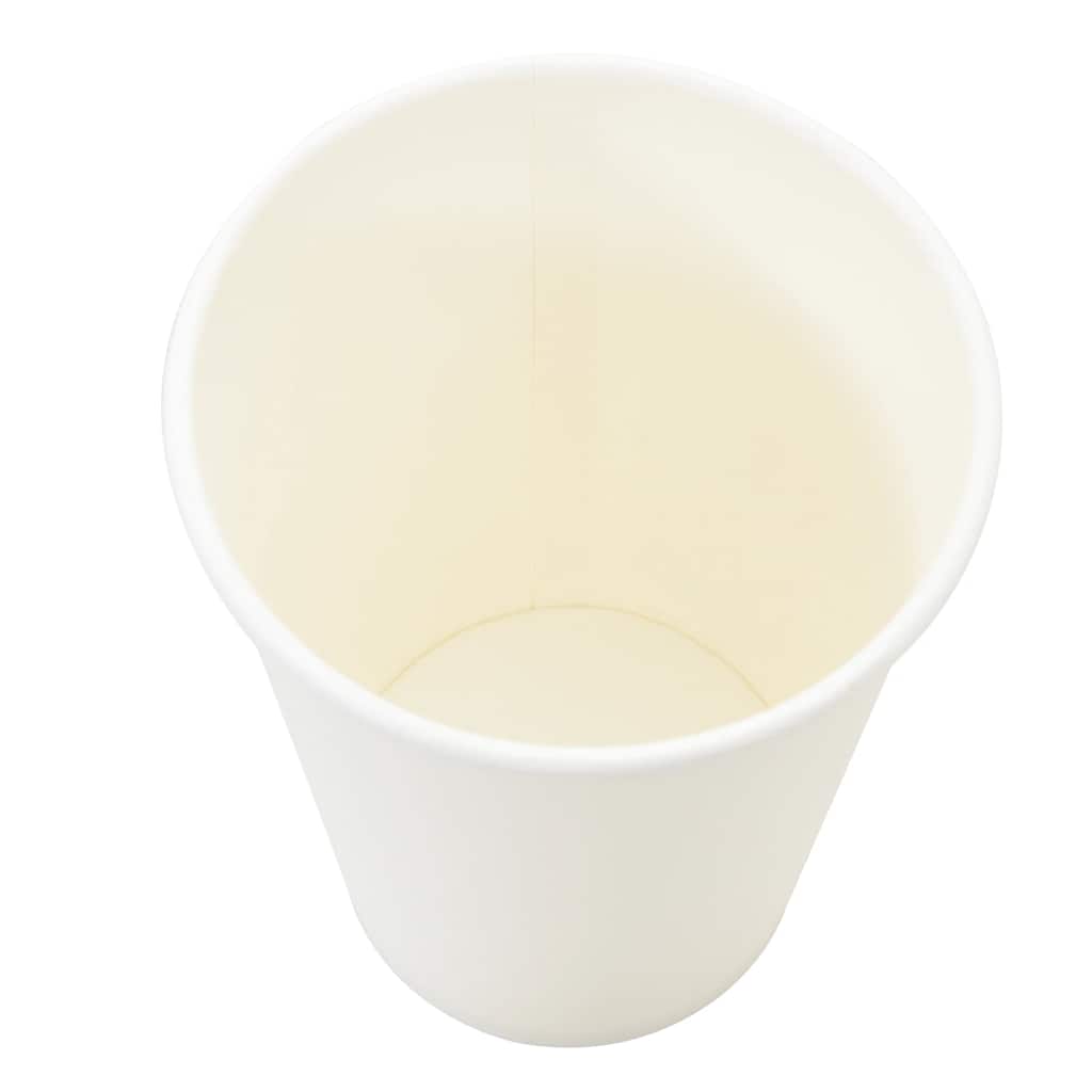 1000 db fehér papír kávéscsészék 12oz 300ml