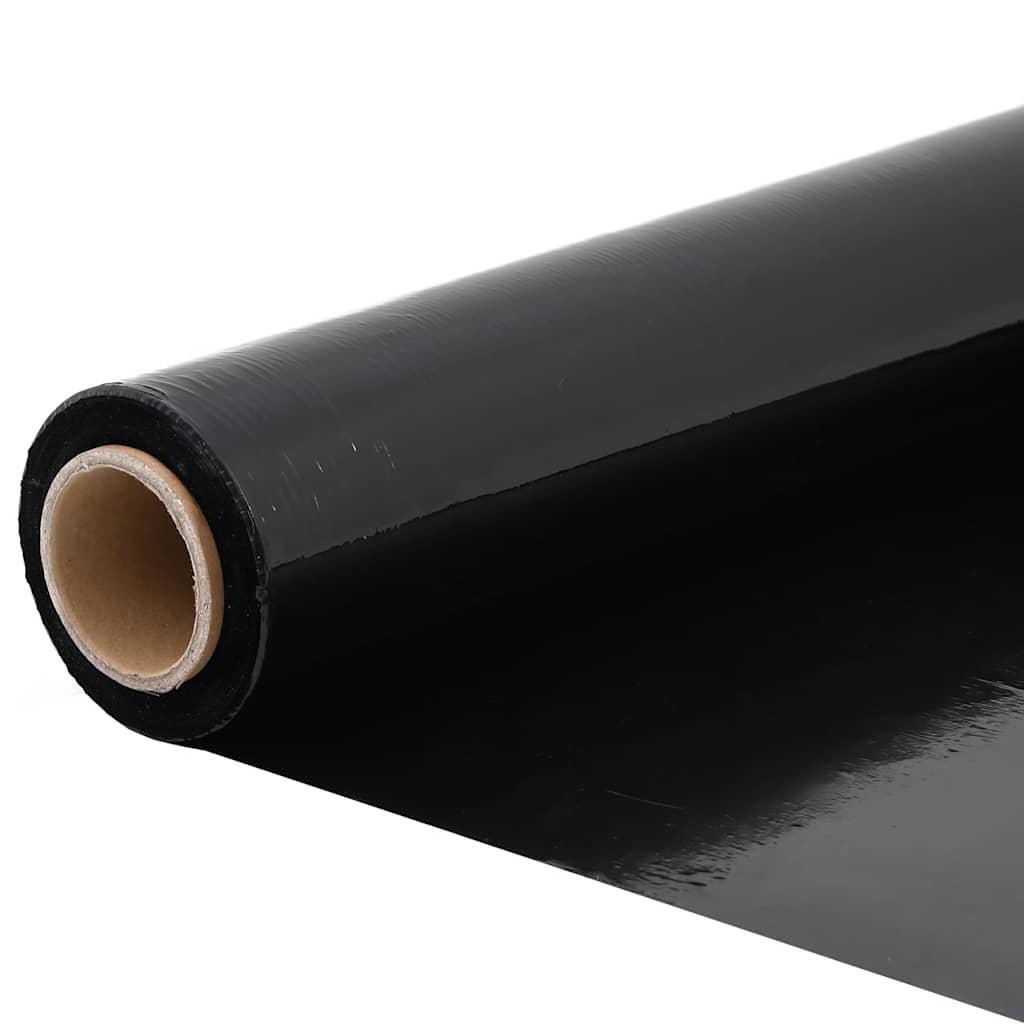 Stretch fólia 6 pcs fekete 23 μm 50 cm x 150 m