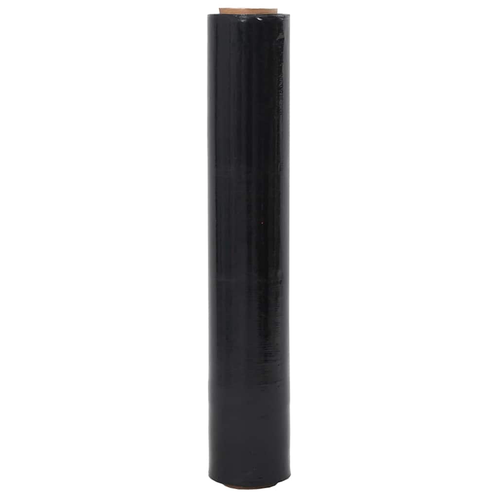 Stretch fólia 2 pcs fekete 17 μm 50 cm x 300 m
