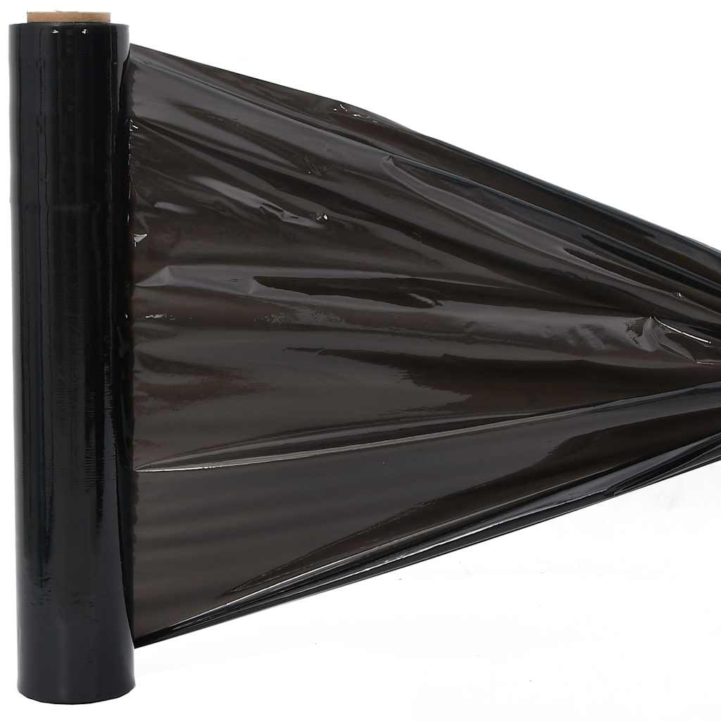 Stretch fólia 6 pcs fekete 30 μm 50 cm x 300 m