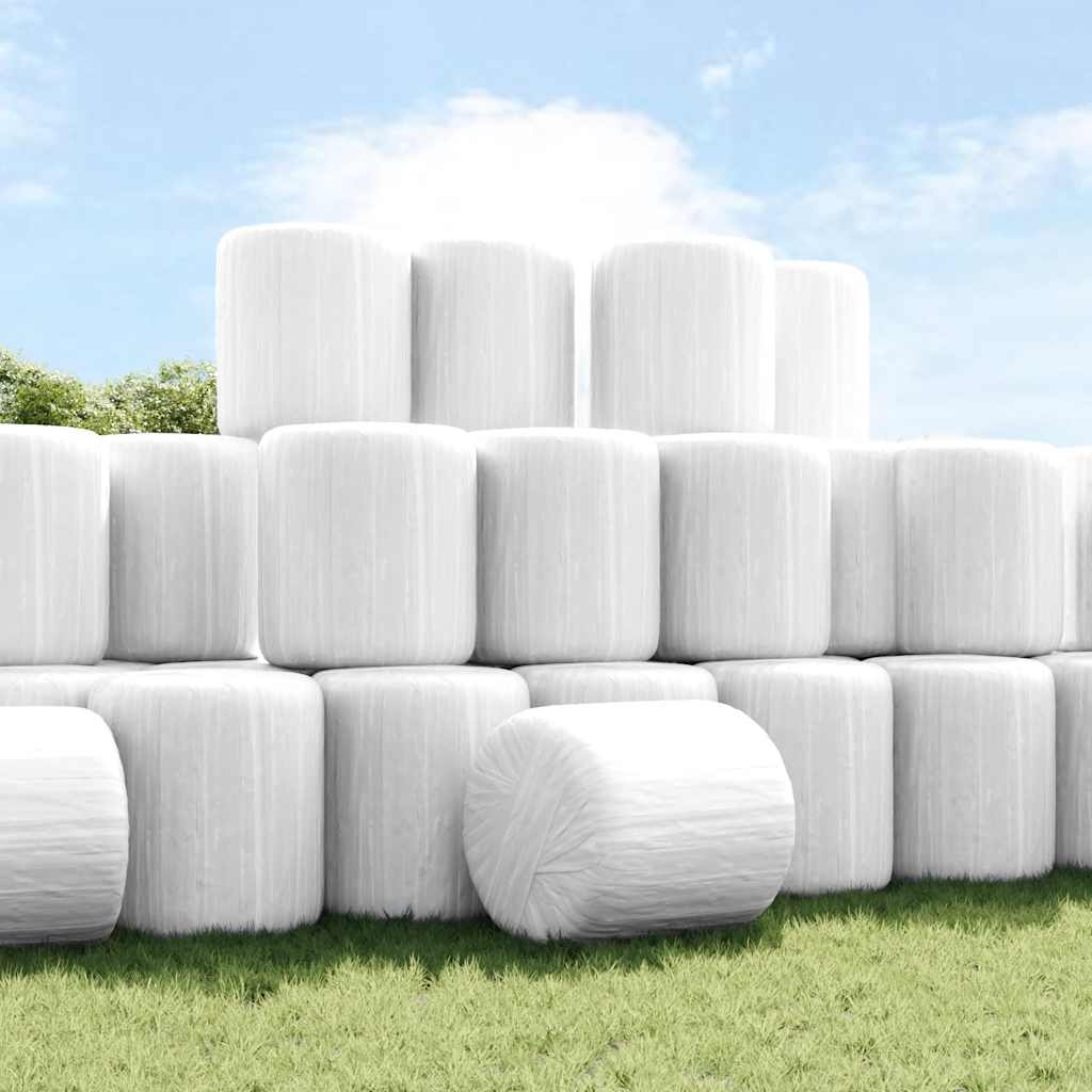 Mezőgazdasági stretch fólia fehér 25 µm 75 cm x 1500 m Mezőgazdasági stretch fólia fehér 25 µm 75 cm x 1500 m