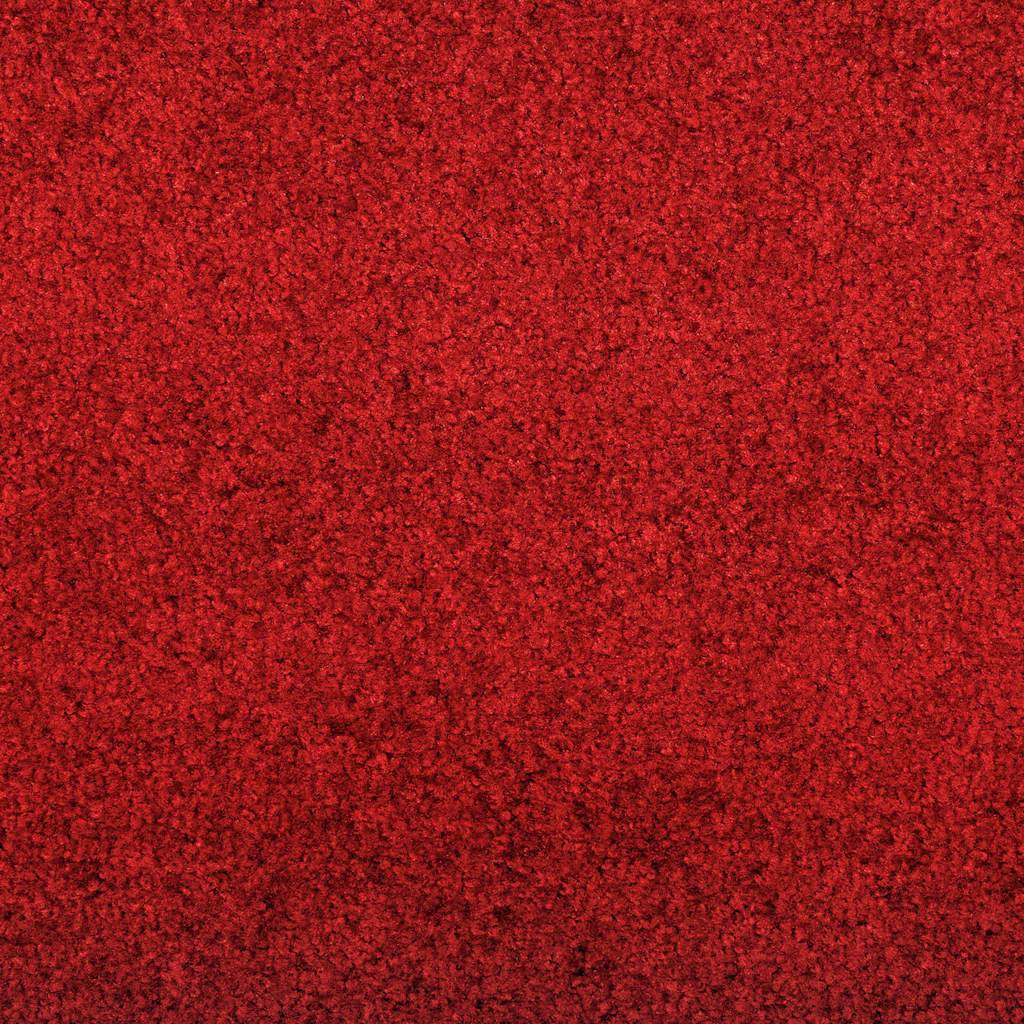 Ajtószőnyeg piros és fekete 120 x 250 cm 100% poliamid