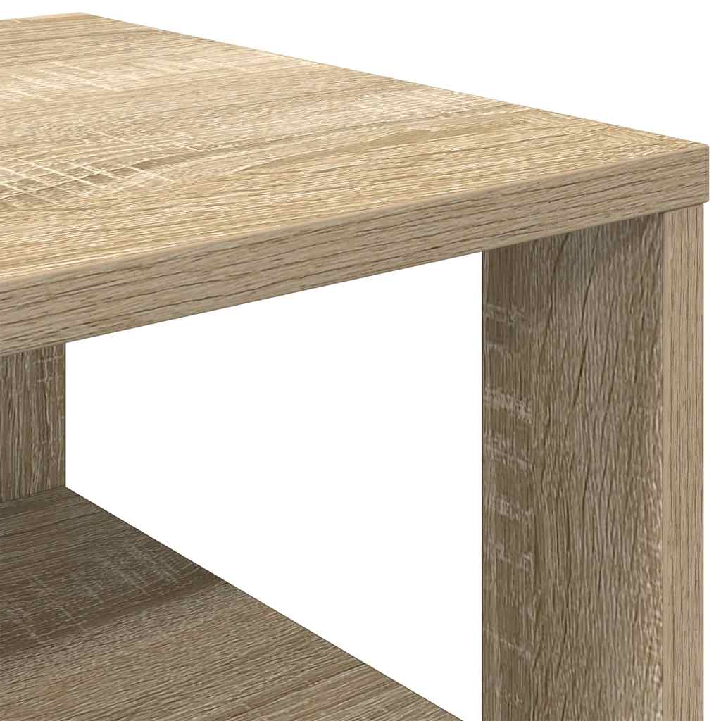 Sonoma tölgy színű szerelt fa cipőtartó 61x32x87,5 cm