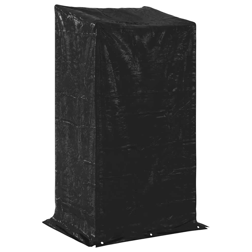 Tűzifa állvány esővédővel 100x80x200 cm horganyzott acél