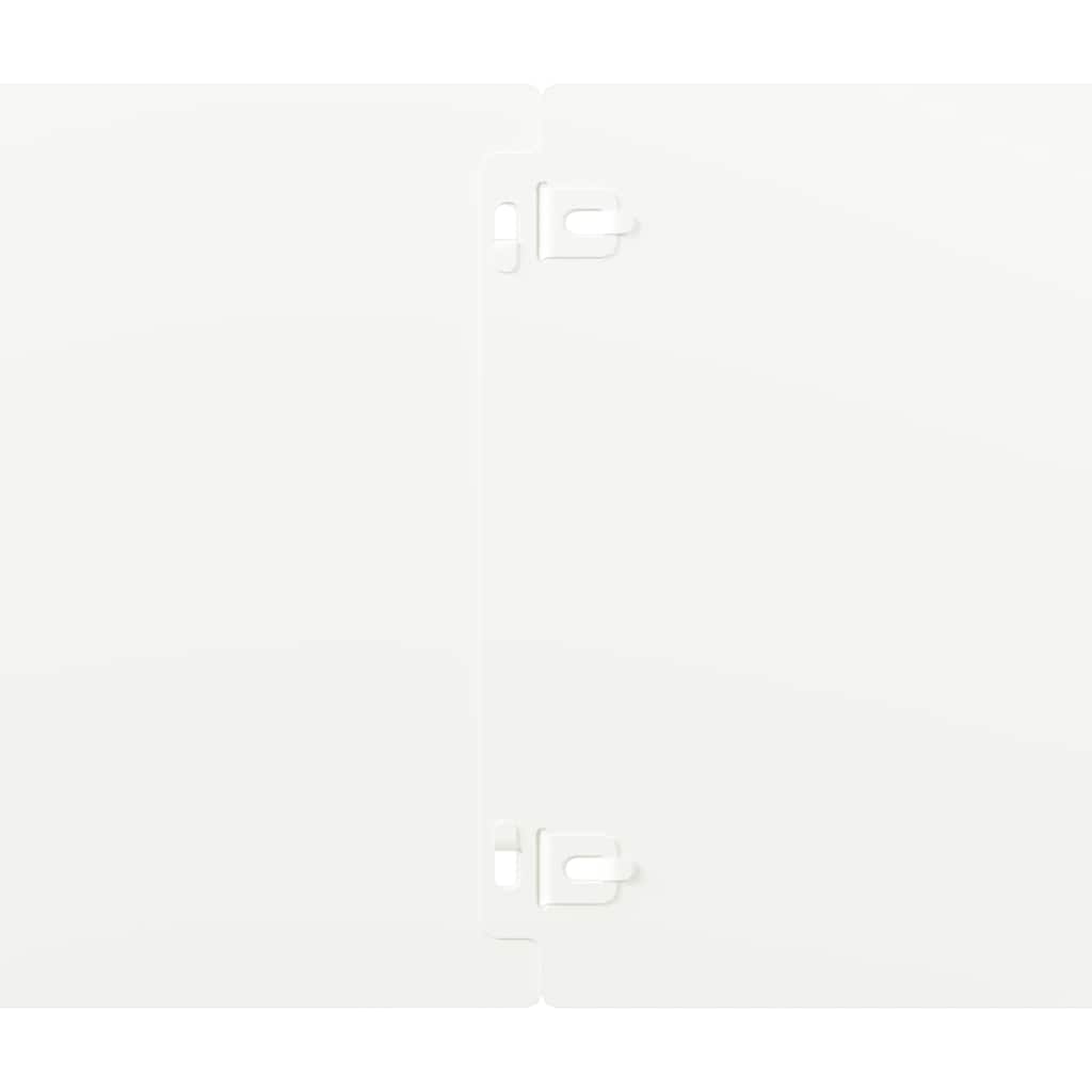 10 db fehér hidegen hengerelt acél gyepszegélyek 20x103 cm