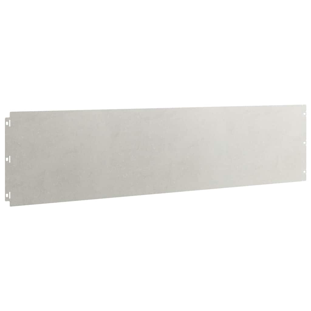 10 db rozsdamentes acélból gyepszegélyek 25x103 cm