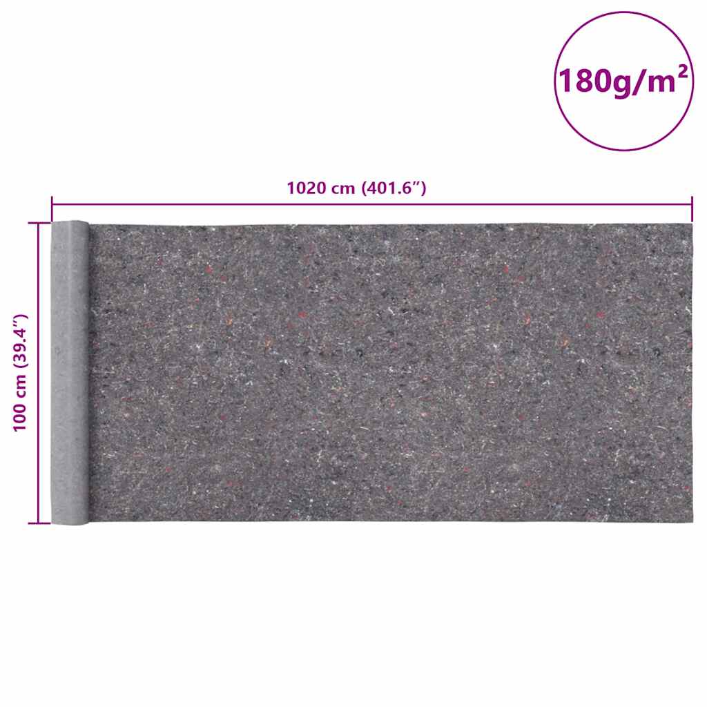 Csúszásmentes festőszövet 2 db 1020 cm 180 g/m² szürke Csúszásmentes festőszövet 2 db 1020 cm 180 g/m² szürke