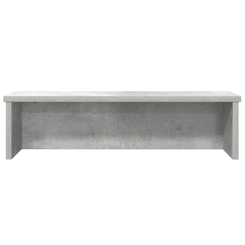 Konyhai állvány rakodható beton szürke 50x15x16 cm műfa