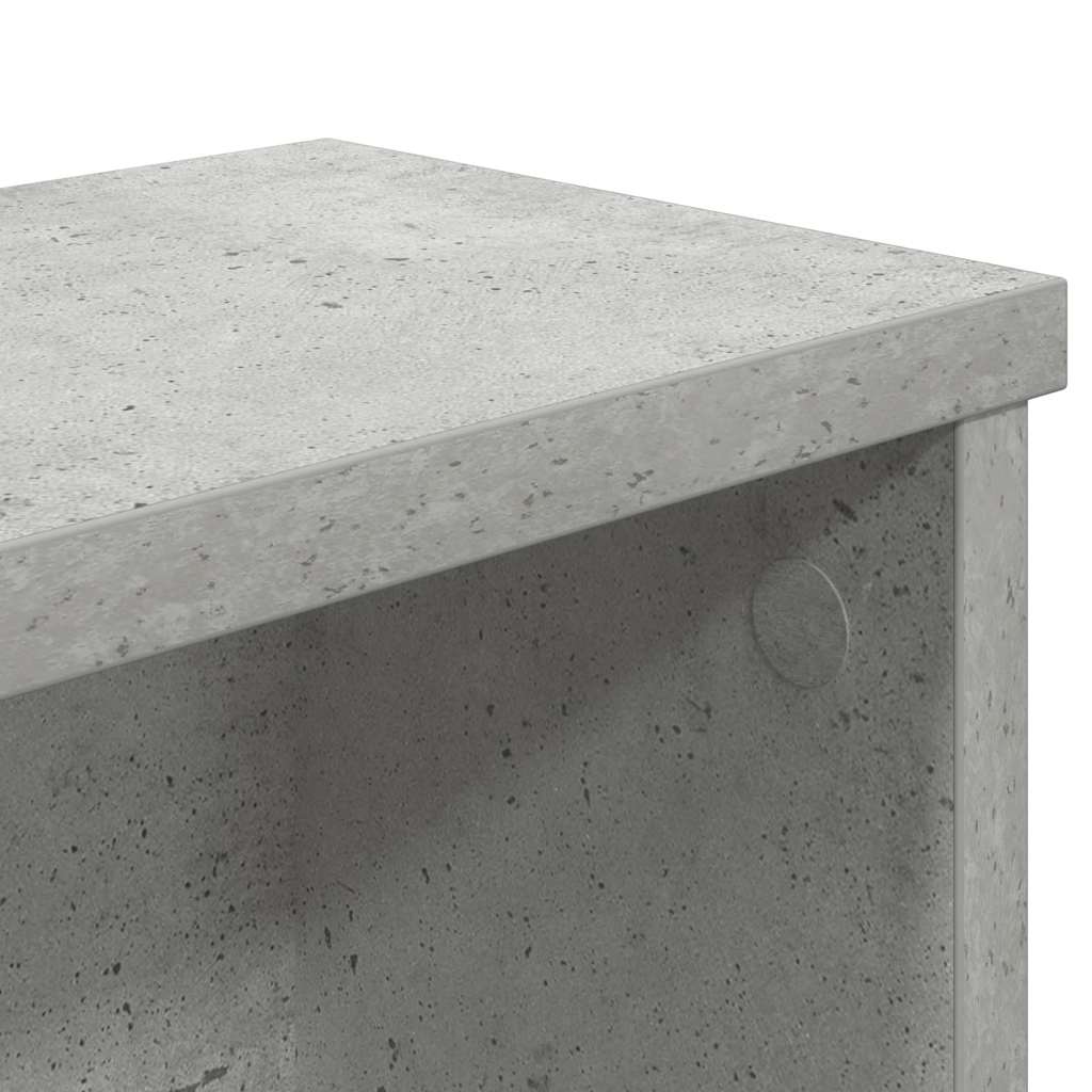 Konyhai állványok egymásba rakható 2 db beton szürke 50x15x16cm