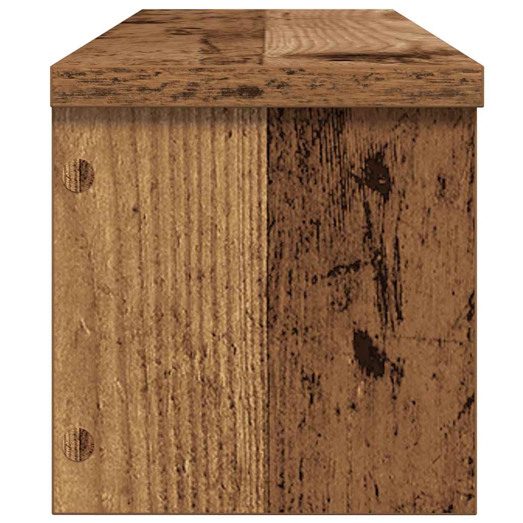 Konyhai állványok rakásolható 2 db régi fa 50x15x16 cm