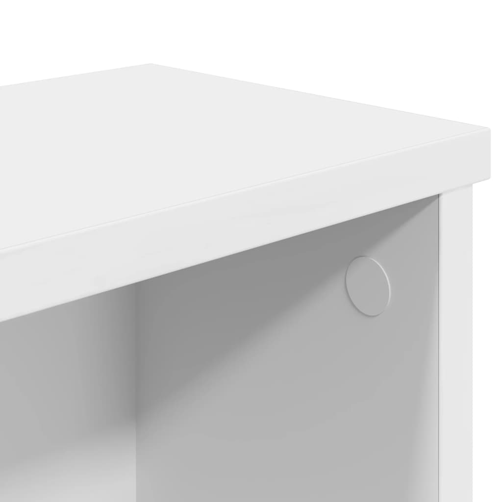 Konyhai állvány rakodható fehér 60x15x16 cm mérnöki fa