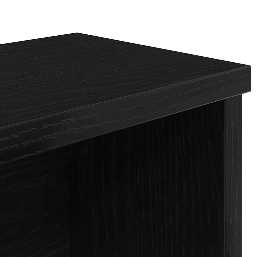 Konyhai állványok egymásra rakható 2 db fekete 60x15x16 cm